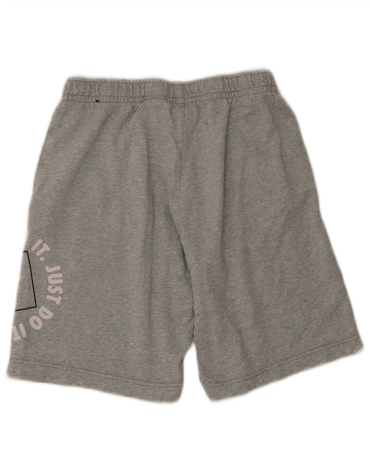 Nike Herre grafiske sportsshorts XS Grå bomuld