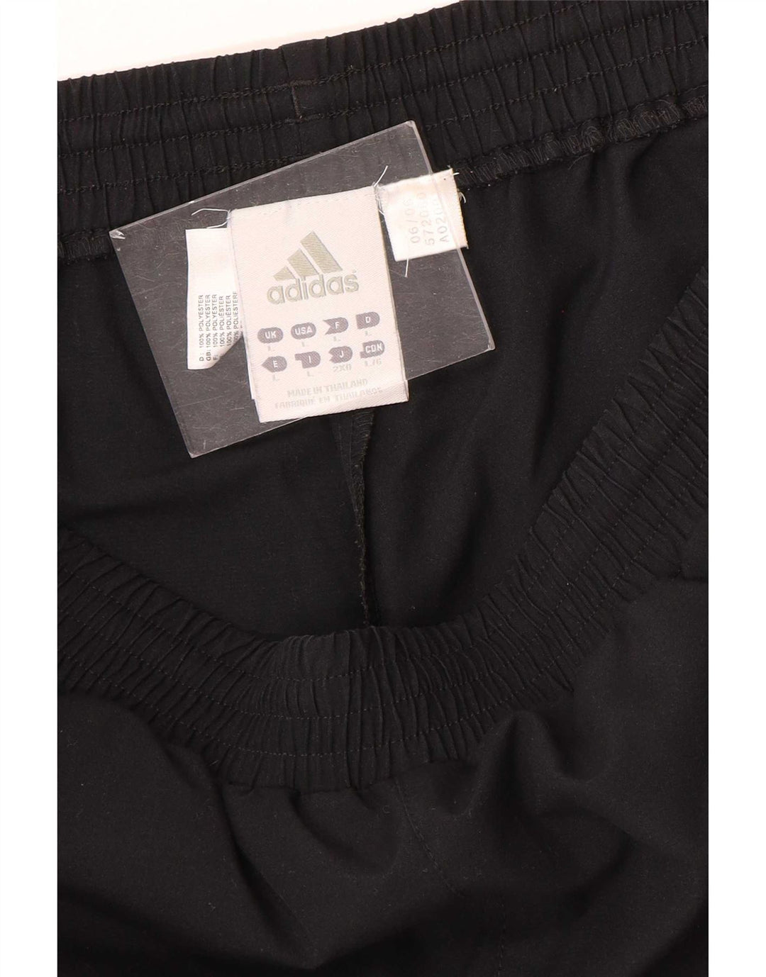Adidas Træningsdragtsbukser til mænd Stor sort polyester