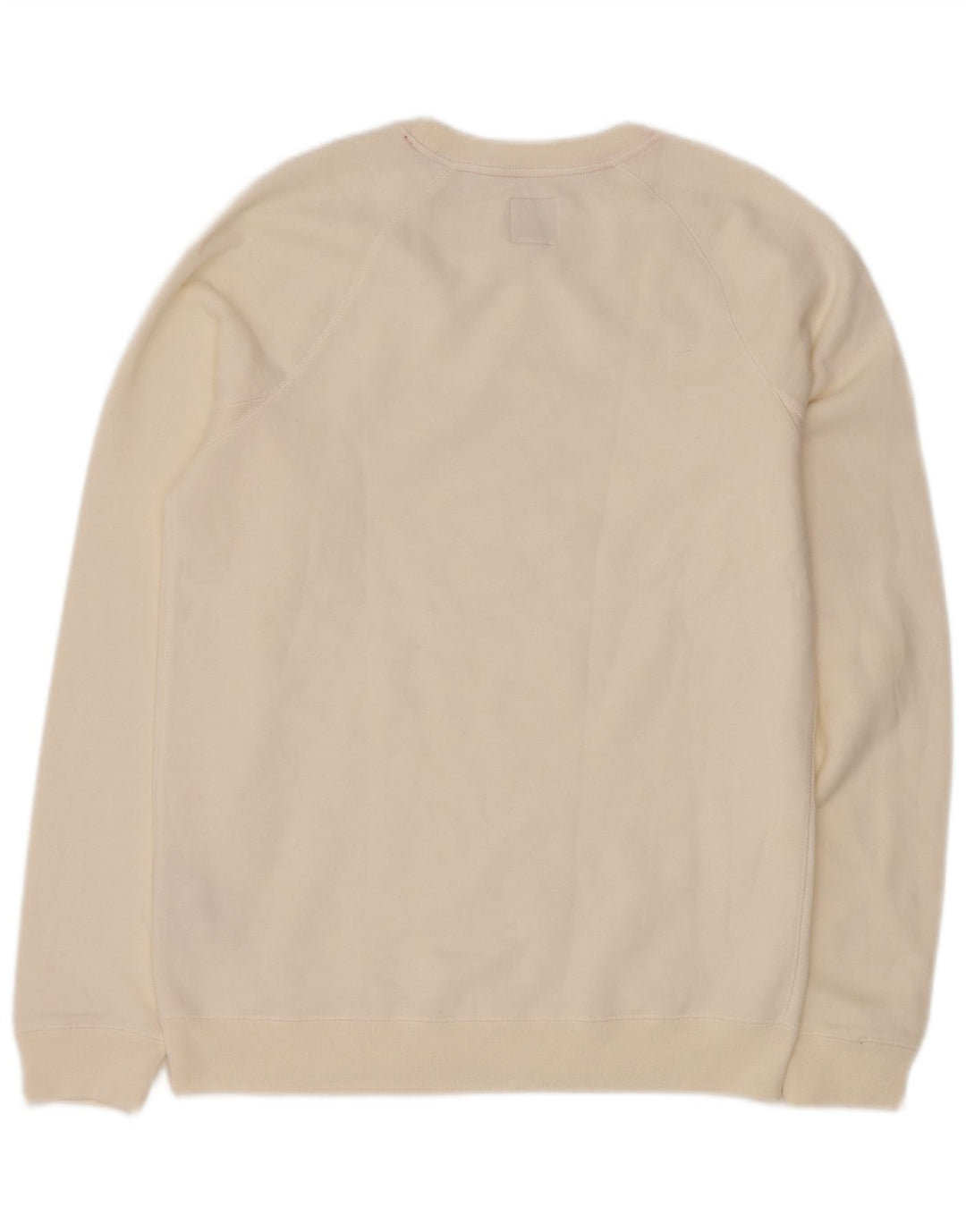 Jack Wills Herre Grafisk Sweatshirt Jumper Medium Off White Bomuld