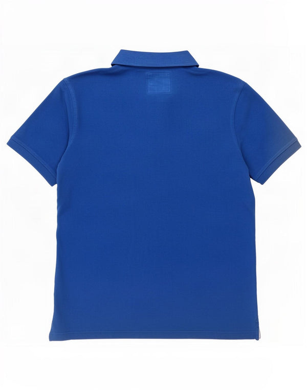 Besætningstøj Herre poloshirt Medium blå bomuld