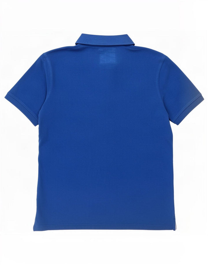 Besætningstøj Herre poloshirt Medium blå bomuld
