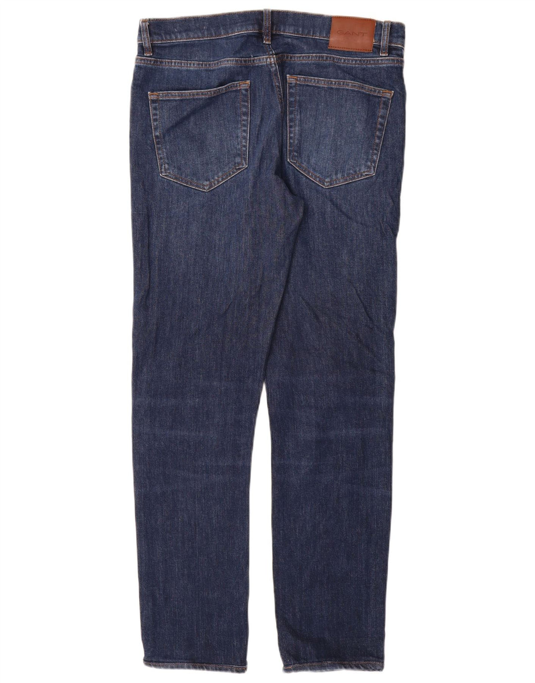 Gant Slim Jeans til mænd W33 L32 blå bomuld