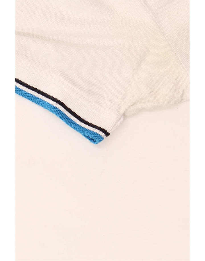 Diadora herre poloskjorte stor hvid bomuld