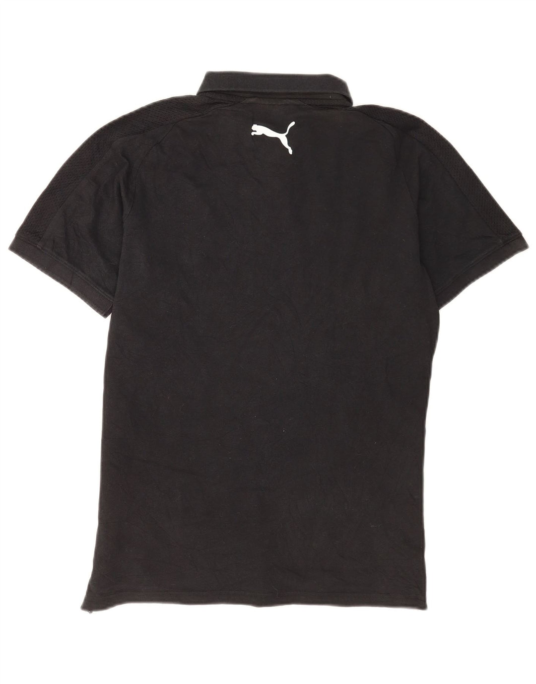 Puma herre poloshirt lille sort bomuld