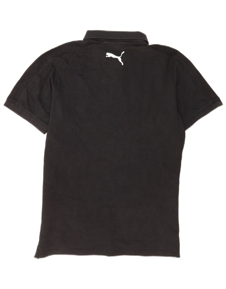 Puma herre poloshirt lille sort bomuld