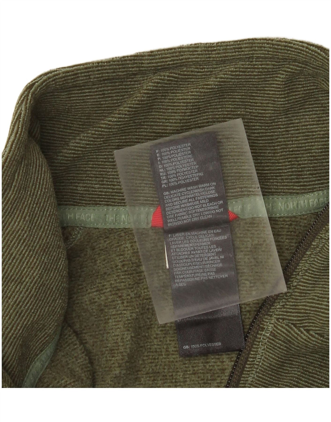 The North Face Fleecejakke til kvinder UK 18 XL Khaki Polyester