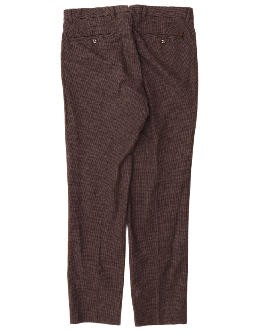 Massimo Dutti Herre Casual Bukser EU 42 Large W32 L32 Grå Houndstooth