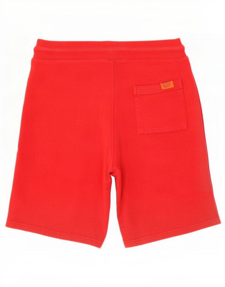 Superdry Sportsshorts til mænd Medium rød bomuld