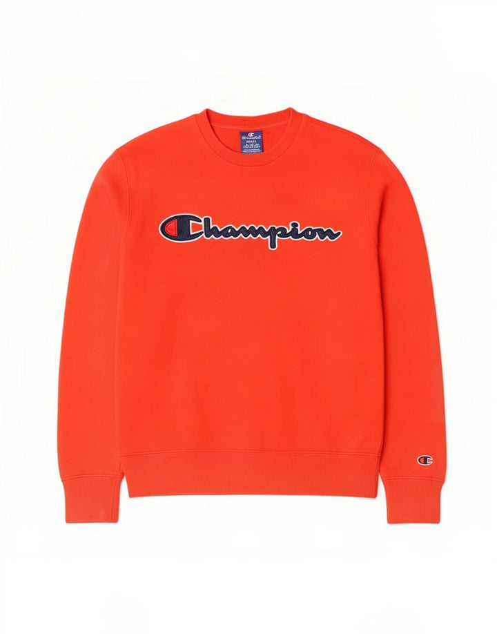 Champion Herre Grafisk Sweatshirt Jumper Lille Rød