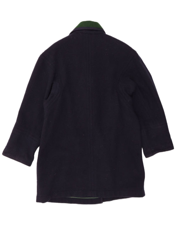 Schneiders Dame Oversized Dobbeltradet Frakke UK 14 Medium Navy Blue
