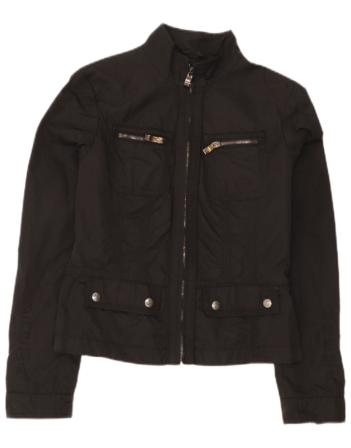 Brema Graphic Utility Jacket IT 44 Medium Sort Polyamid