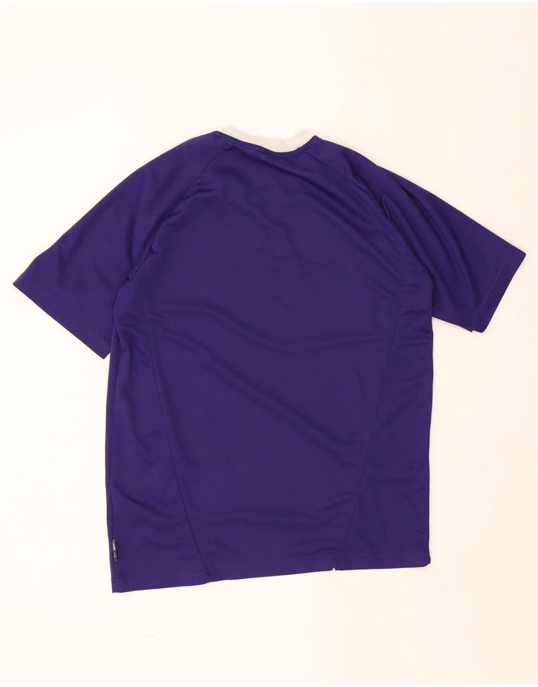 Adidas Herre T-Shirt Top Lille Lilla Colourblock Polyester