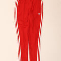 Adidas Træningsdragtsbukser til kvinder UK 8 Small Red Polyester