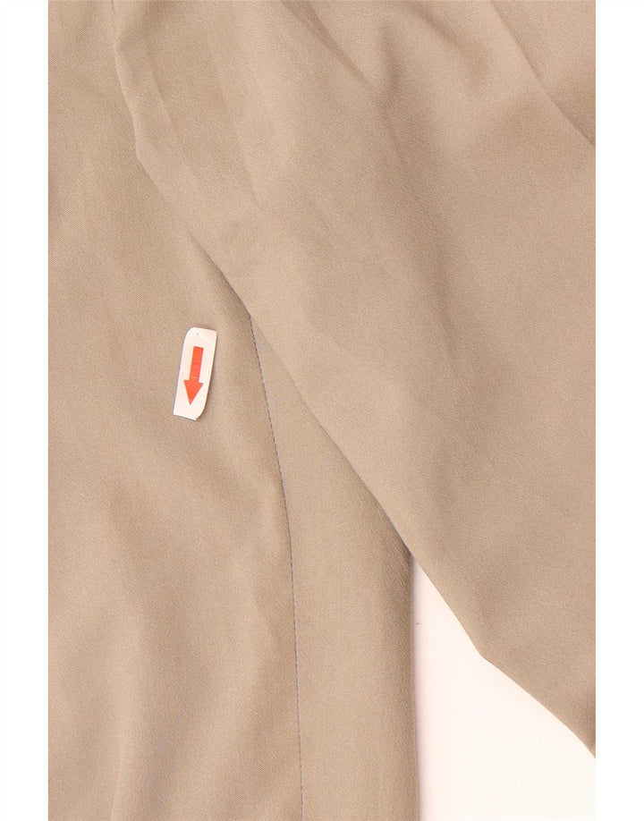 Zara Herre Pegged Suit Bukser EU 38 Small W30 L30 Grå Polyester