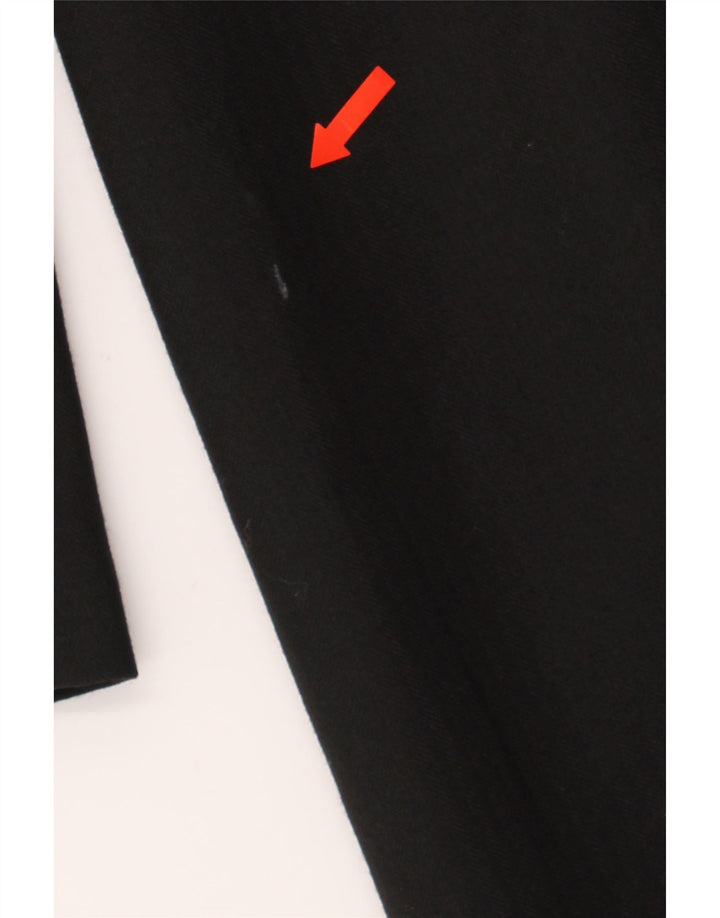 MAGEE Mens Tailored Overcoat UK 36 Small Black Wool Vintage Magee and Second-Hand Magee from Messina Hembry 