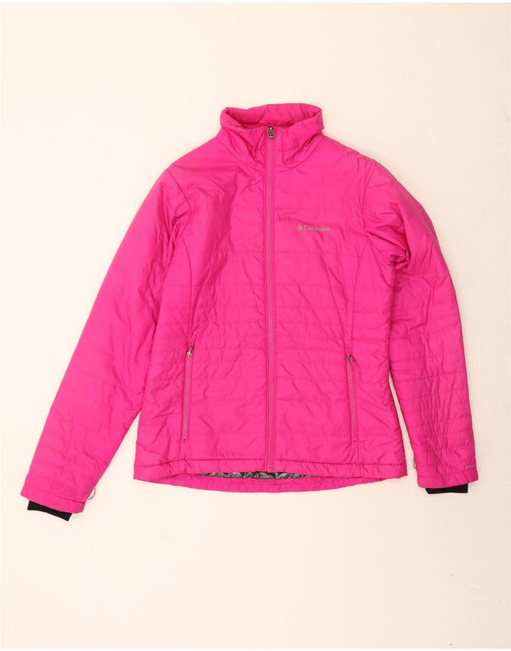 Columbia Womens Interchange Liner Polstret jakke UK 14 Medium Pink Polyester