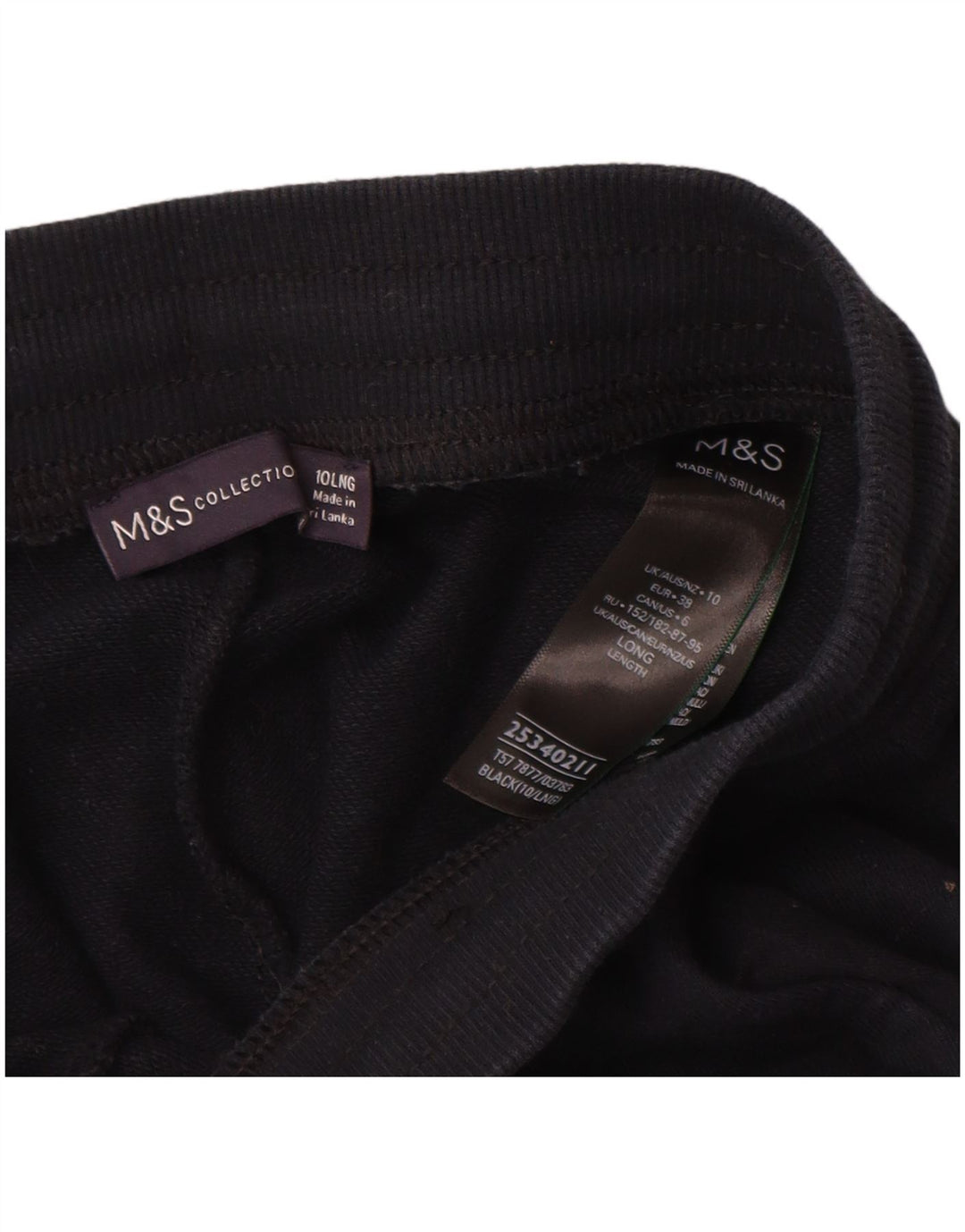 MARKS & SPENCER Træningsdragt til kvinder Joggers UK 10 Small Navy Blue
