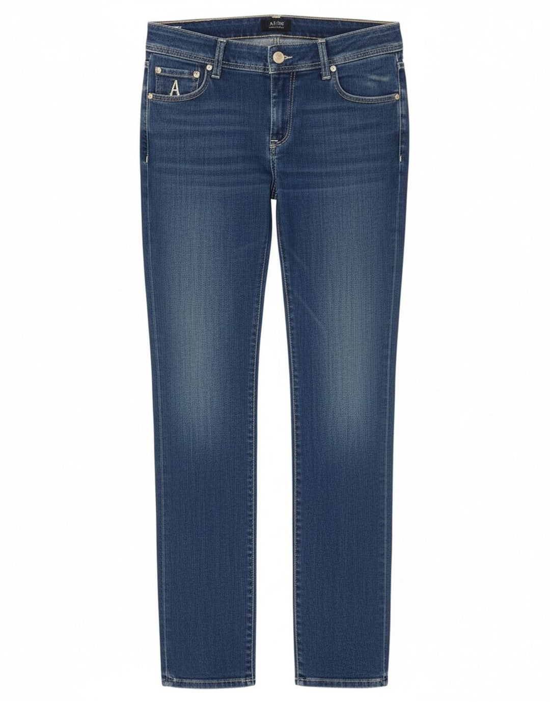 Armani Dame Slim Jeans W29 L32 Blå Bomuld