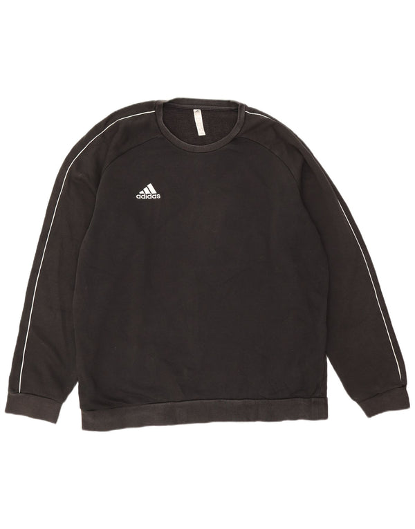 Adidas Herre Sweatshirt Jumper XL Sort Bomuld