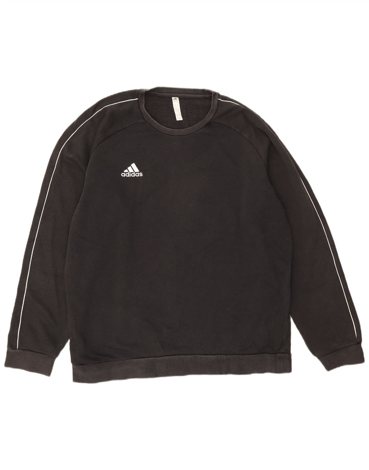 Adidas Herre Sweatshirt Jumper XL Sort Bomuld