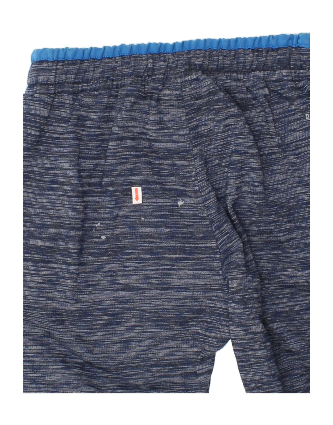 NIKE Mens Tracksuit Trousers Small Navy Blue Flecked Polyester Vintage Nike and Second-Hand Nike from Messina Hembry 