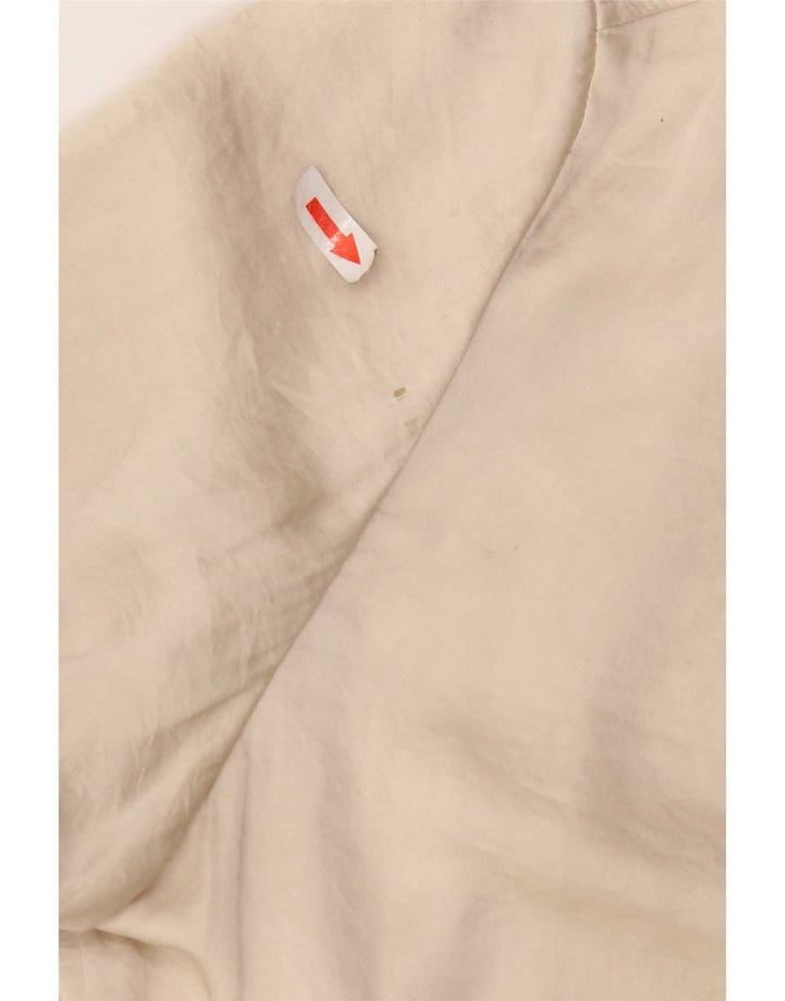 Jigsaw Dameskjorte UK 12 Medium Beige Polyester
