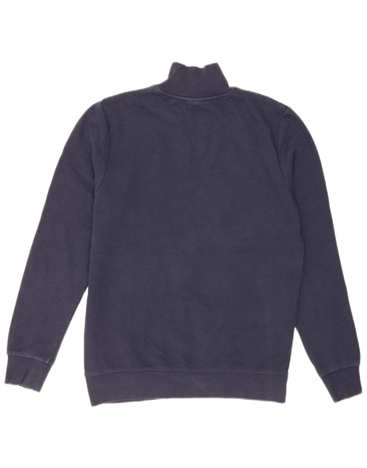 Jack & Jones Herre grafisk sweatshirt Jumper Medium Navy Blue Colourblock
