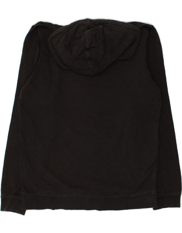 JACK & JONES Mens Slim Graphic Hoodie Jumper Large Black Cotton | Vintage Jack & Jones | Thrift | Second-Hand Jack & Jones | Used Clothing | Messina Hembry 