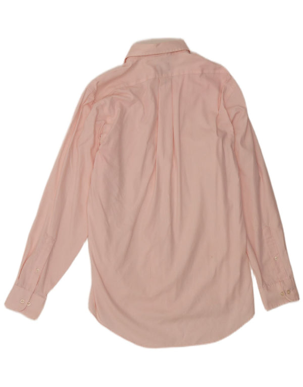 Chaps Herre Classic Fit Skjorte Størrelse 15 1/2 Medium Pink Bomuld