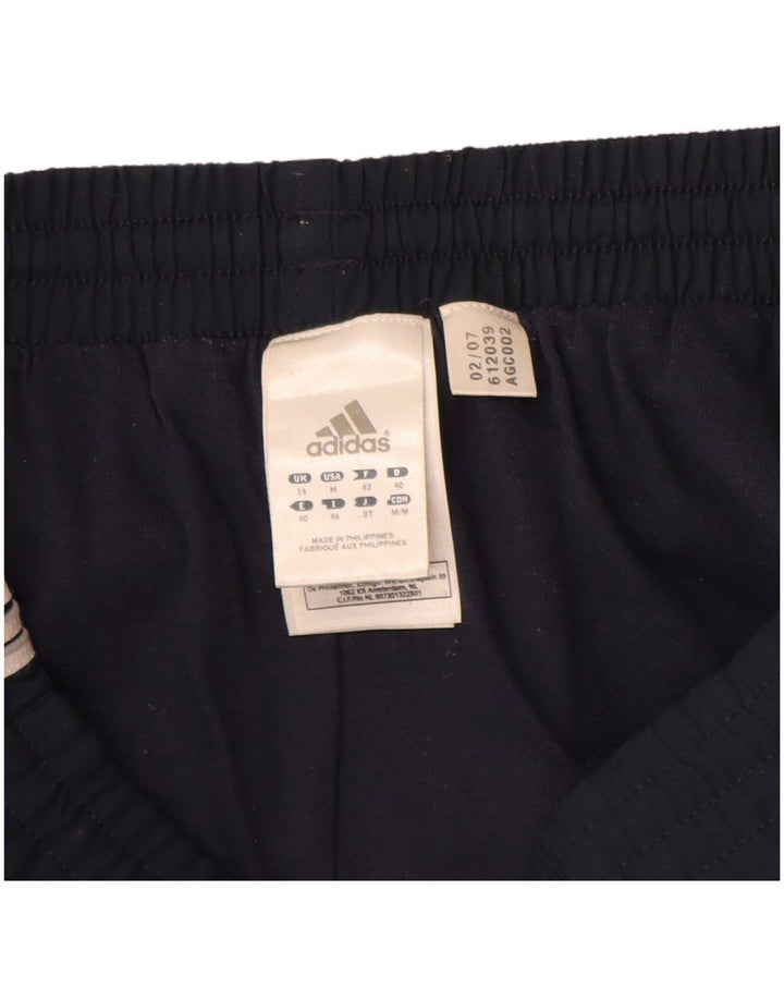 Adidas Dame Sports Shorts UK 14 Medium Navy Blue Polyester