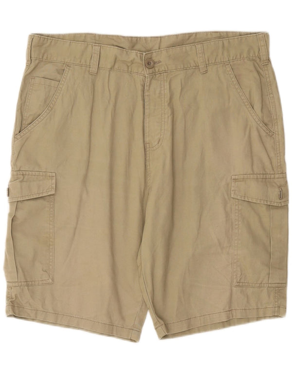Mountain Warehouse Herre Cargo Shorts W36 Large Beige Bomuld
