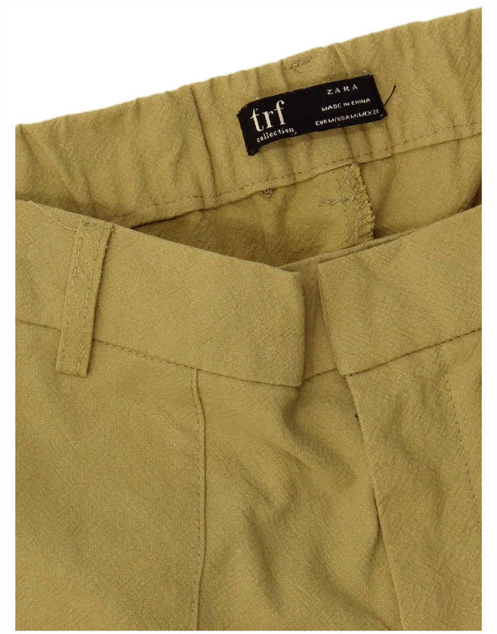 ZARA Womens Tapered Casual Trousers Medium W28 L27 Khaki