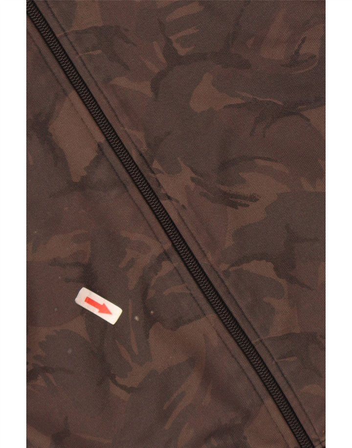 Fred Perry Herre træningsdragt Top jakke Lille brun Camouflage Polyester
