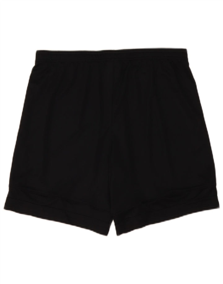 Nike Herre Dri Fit sportsshorts, store sorte polyester