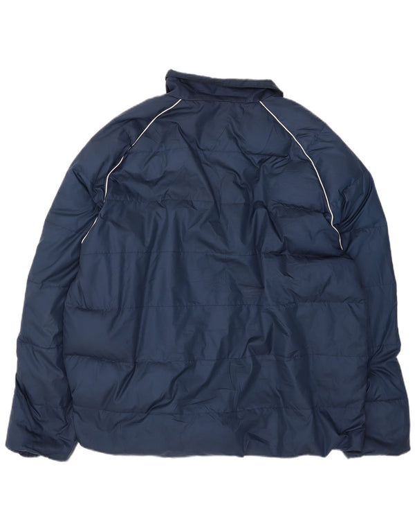Adidas Polstret Herrejakke UK 42 XL Navy Blue Polyester