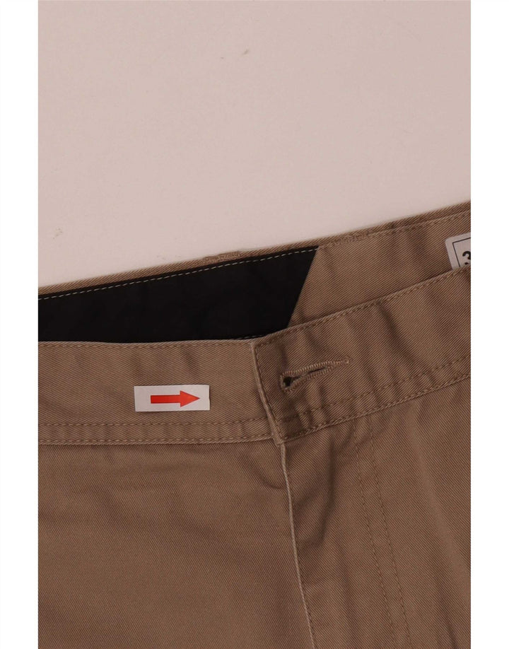 Volcom Herre Chino Shorts Large W36 Beige Polyester