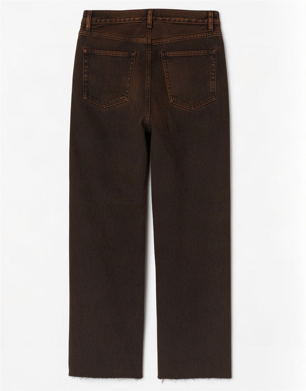 Cos Herre Mid Rise Straight Jeans W29 L28 Brun