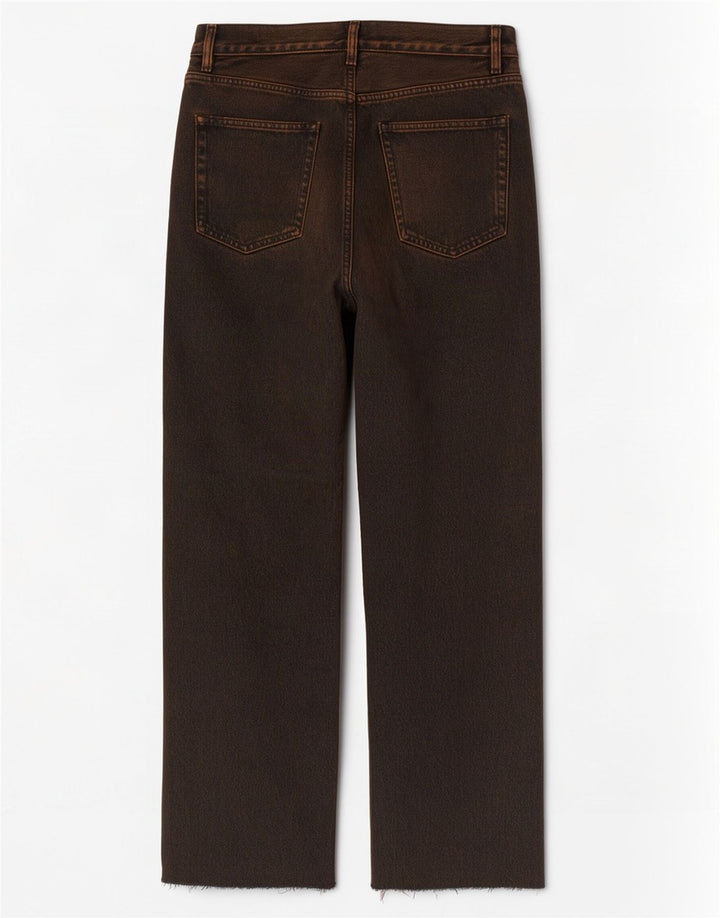Cos Herre Mid Rise Straight Jeans W29 L28 Brun