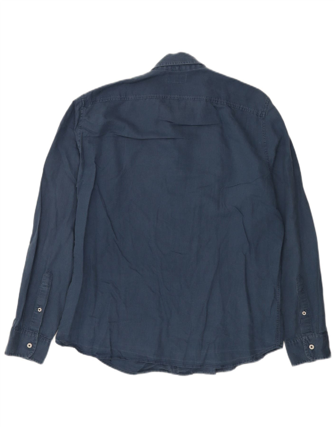 Timberland Herre Slim Fit skjorte Stor marineblå linned