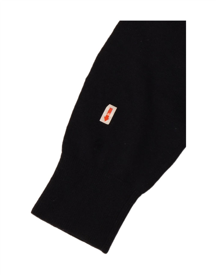 TOMMY HILFIGER Herre V-hals sweater Stor marineblå uld