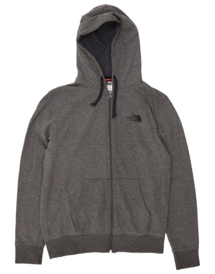 The North Face Herre hættetrøje med lynlås lille grå bomuld