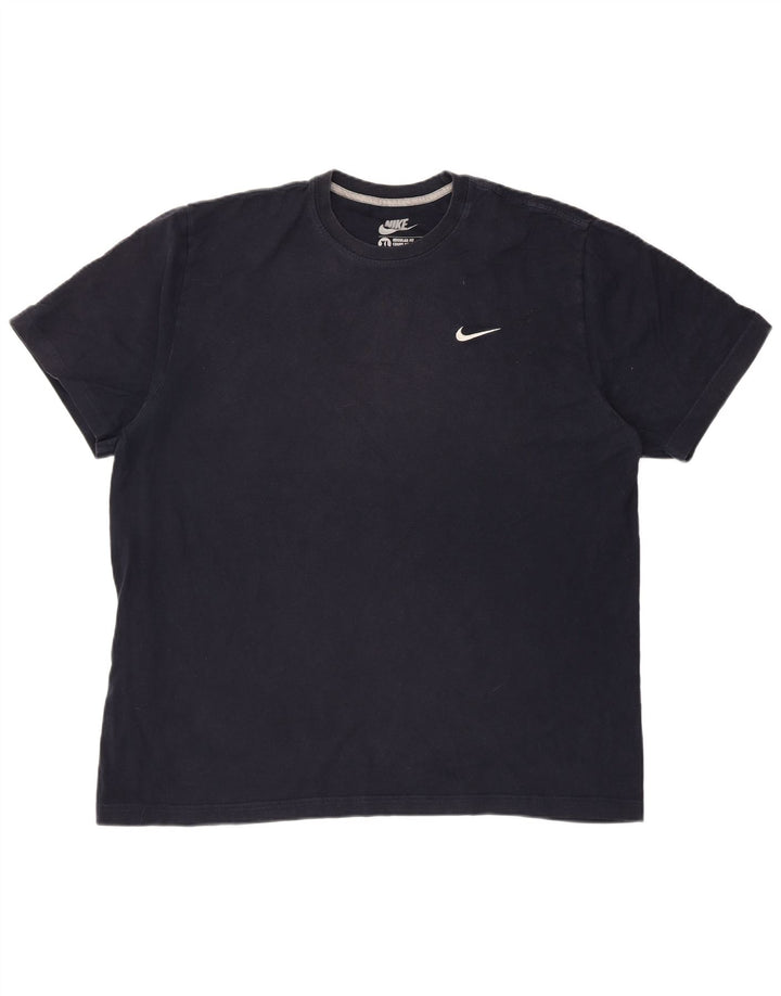Nike T-shirt top til mænd XL marineblå