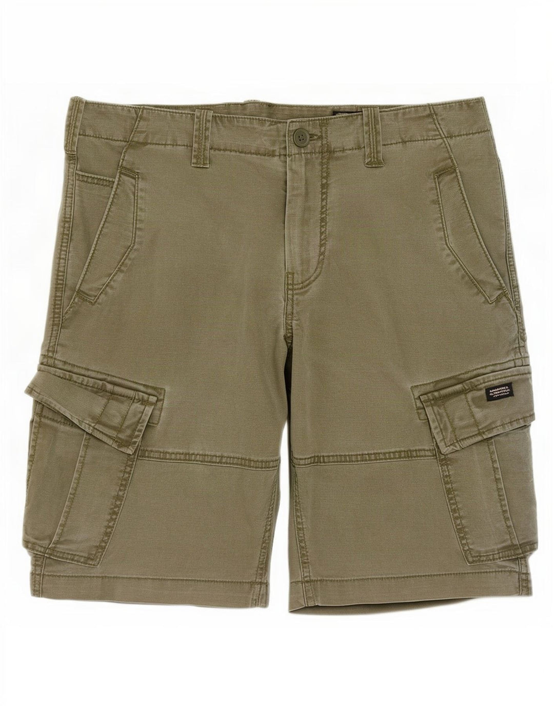 Superdry Herre Cargo Shorts W34 Large Khaki Bomuld