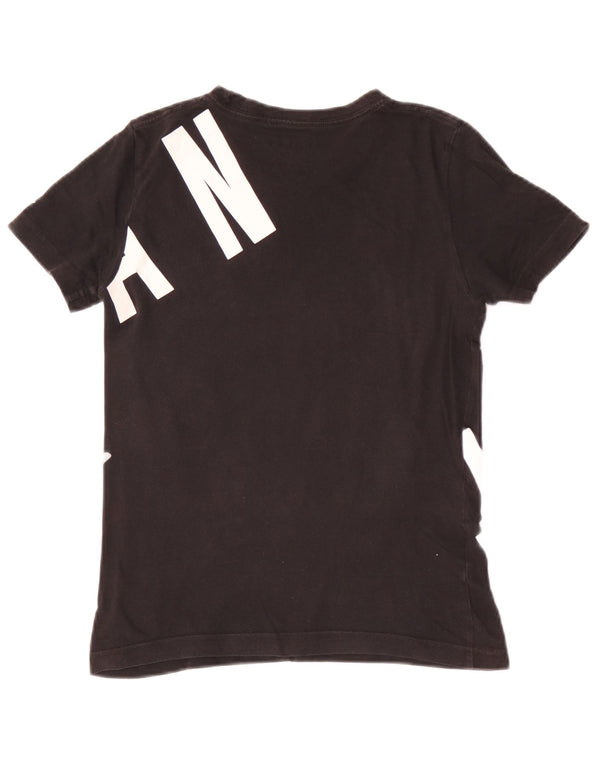 Jordan Boys Grafisk T-Shirt Top 8-9 år Lille Sort
