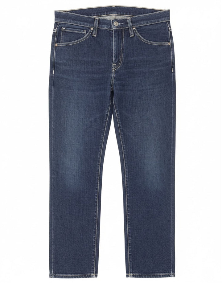 Levi's lige jeans til kvinder W29 L28 Marineblå bomuld