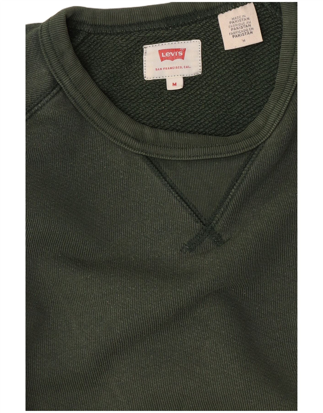 Levi's Herre sweatshirt Jumper Medium Grøn