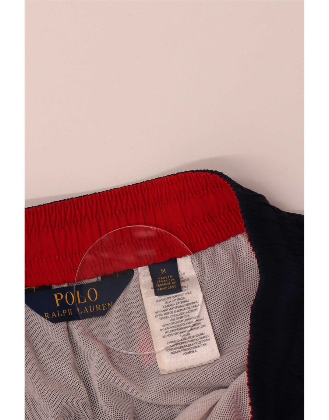 Polo Ralph Lauren Herre grafiske svømmeshorts Medium marineblå nylon