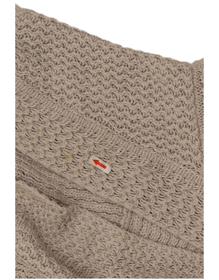 Marks & Spencer Dame Ærmeløs Åben Cardigan Sweater UK 10 Small Grey