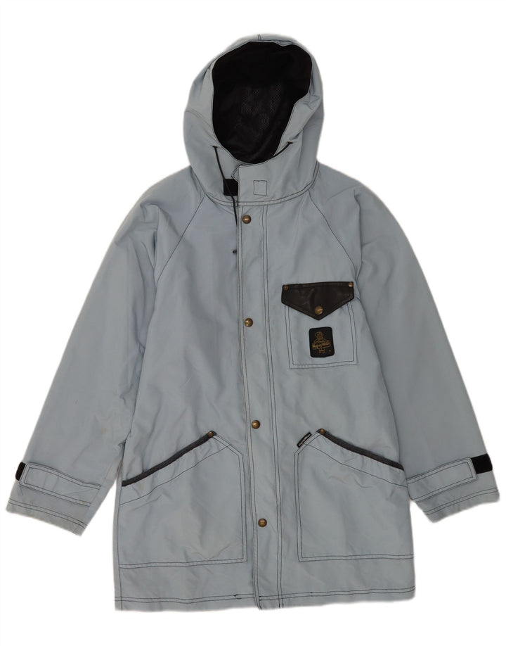 REFRIGIWEAR Vindjakke med hætte til mænd UK 34 XS Blå polyamid