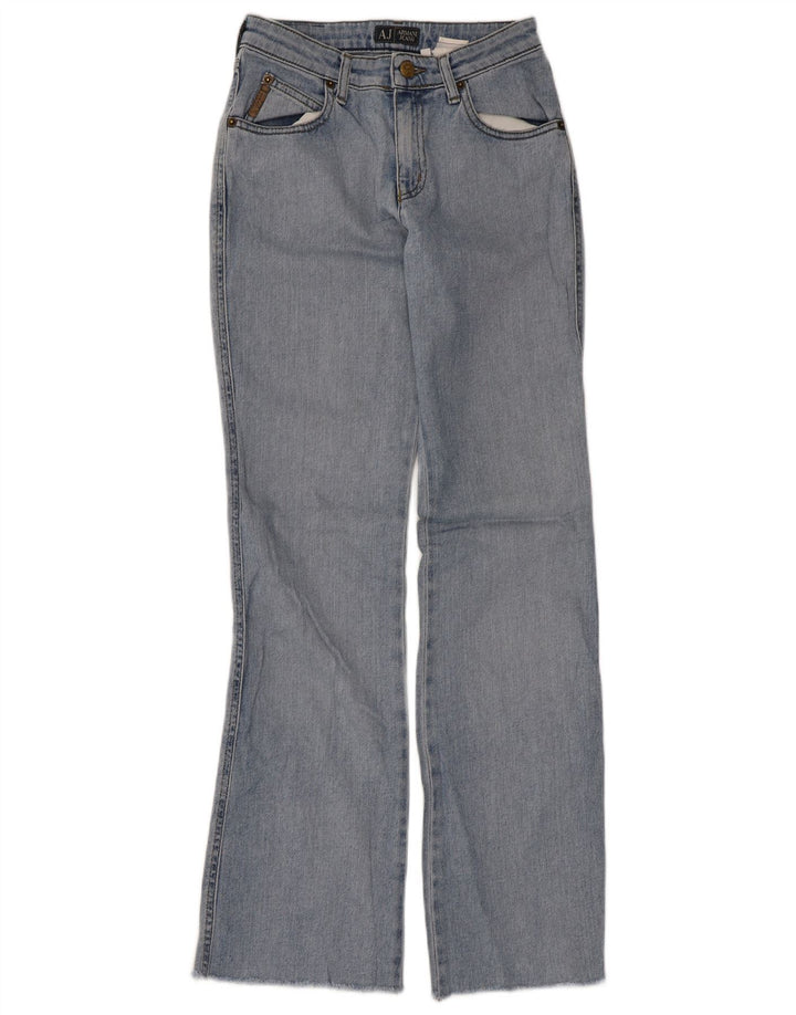 Armani Dame Straight Jeans W26 L31 Blå